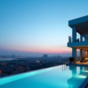 Outdoor Rooftop Pool​