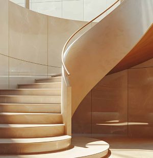 Sculpted Staircase​